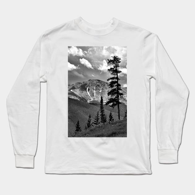 View from atop Winter Park Mountain 2 Long Sleeve T-Shirt by bobmeyers